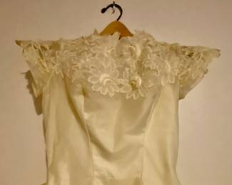 Vintage wedding dress!