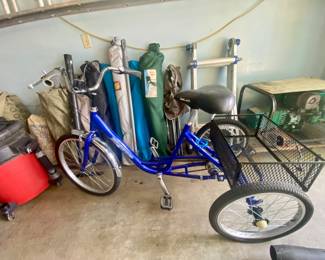 Great 3-wheeled bike with Basket