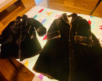 Beautiful Fur coats from Bay City, MI in great shape!