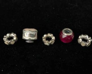 SH978VPandora Charms, Birthday Cake Love