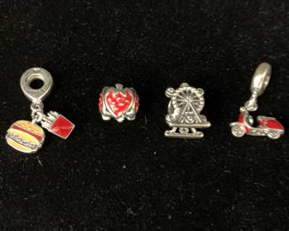 SH976VPandora Charms, Ferris Wheel Scooter