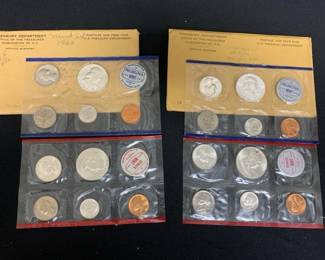 DE3312 US Mint 1960 Coin Sets