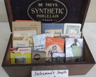 Salesman's Sample Dental Box w/Contents