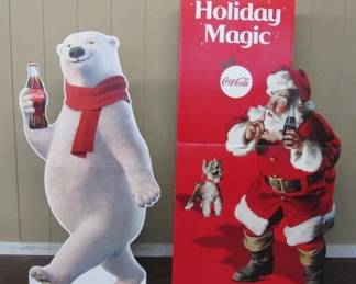 Cardboard Coke Standups 