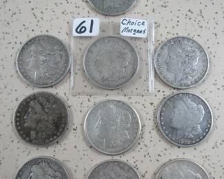 Morgan Silver Dollars