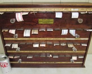 Early Prescription Label Cabinet