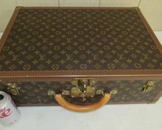 Vintage Louis Vuitton Suitcase w/Key