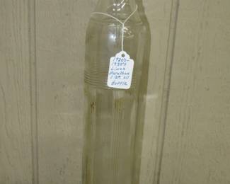 1920's - 1930's Linco Marathon 1 Quart Oil Bottle