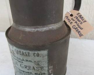 Early 1900's Wagon Axle Grease Can