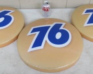 1970's - 76 Button Signs