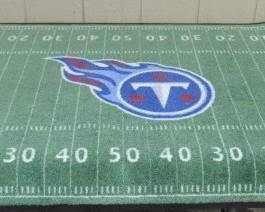 Coca-Cola & TN Titans Football Rug - 3' x 5'