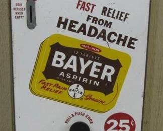 Bayer Aspirin Vending Machine