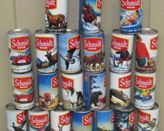 1960's Schmidt Beer Can Collection