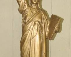 1918 Statue of Liberty - Macy's Department Store Window Display - Dated 1918