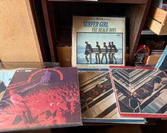 OVER 500 VINYL LPs MOST IN PRESTINE CONDITION, NEVER PLAYED!!