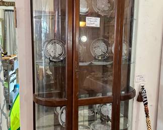  Curio Cabinet 
