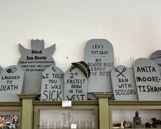 Halloween Grave Stone Decor