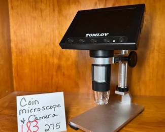 Coin Microscope with Camera