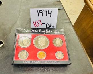United States Proof Set Coins