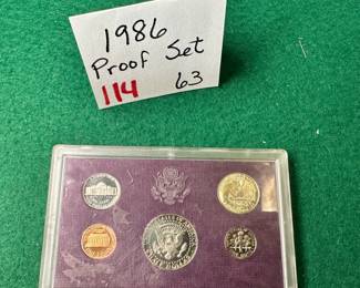 Proof Set Coins