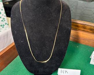 14k Necklace
