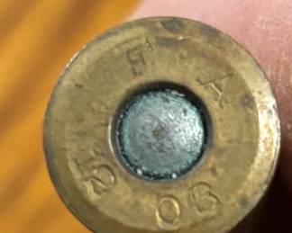 Frankford Arsenal bullet manufactured in December of 1903.
Frankford Arsenal, located in Philadelphia, Pennsylvania, was a significant U.S. Army ammunition and ordnance manufacturing facility. Established in 1816, it played a crucial role in the production of military supplies, particularly during major conflicts such as the Civil War and both World Wars.