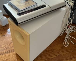 Speaker and cd player