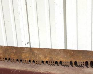 ANTIQUE 1800s 2 MAN CROSSCUT SAW WITH HANDLES IN GREAT SHAPE.