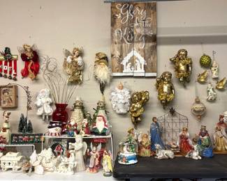 CHRISTMAS GALORE!  IT'S JUST AROUND THE CORNER!