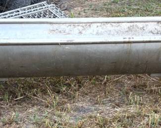 VINTAGE ALUMINUN MIXING VAT TANK FROM FRITO LAYS PLANT RARE FIND.