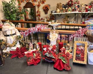 CHRISTMAS GALORE!  IT'S JUST AROUND THE CORNER!