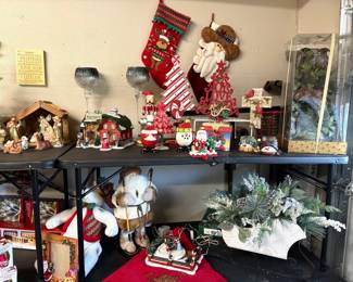 CHRISTMAS GALORE!  IT'S JUST AROUND THE CORNER!