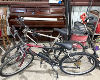 2 TEN OR MORE SPEED BIKES.