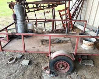WELDING TRAILER, WILL GET TIRES PRIOR TO SALE.