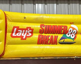 1988 LAYS SUMMER BREAK POOL FLOATS NEW IN PACKAGES WE HAVE SEVERAL.