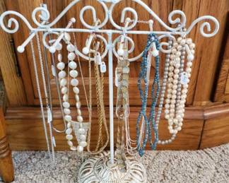 Assorted Necklaces, some sterling silver