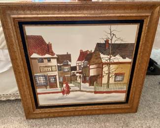 1 of several H Hargrove Oil Paintings