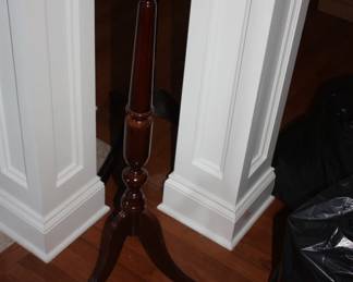 Tall wood plant stand