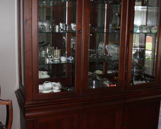 Tall china hutch