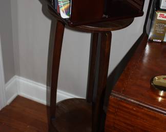 3 legged wood plant stand