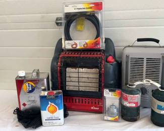 Mr Heater, Patton Heater And Fuel.