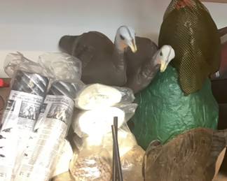Decoys, Goose Rags, Decoy Stakes More