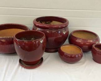 Ceramic Flower Pots.