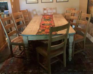 Oak Chairs Table Not Included