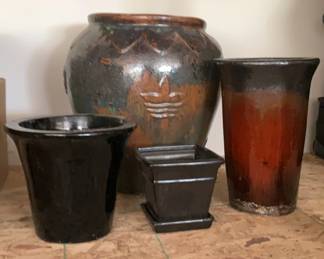 Decorative Pots.