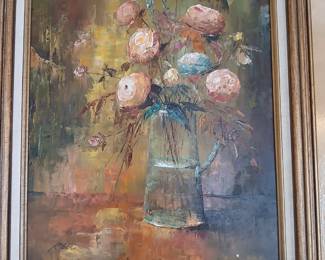 SIGNED OIL PAINTING