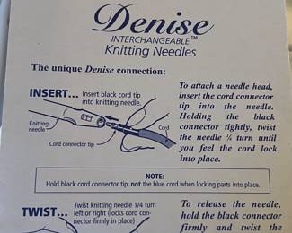 Denise Interchangeable Knitting Needles