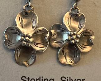 Sterling Dagwood Earrings 