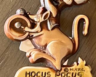 Vintage Hocus Pocus and Jiminy Okus Pin 