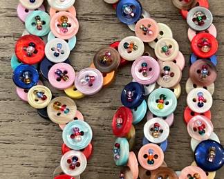 Button Necklace